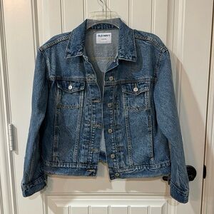 Old Navy Jean Jacket in medium wash.  Size M petite